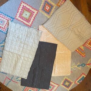 WEST ELM shams ✨ 3 king and 1 standard